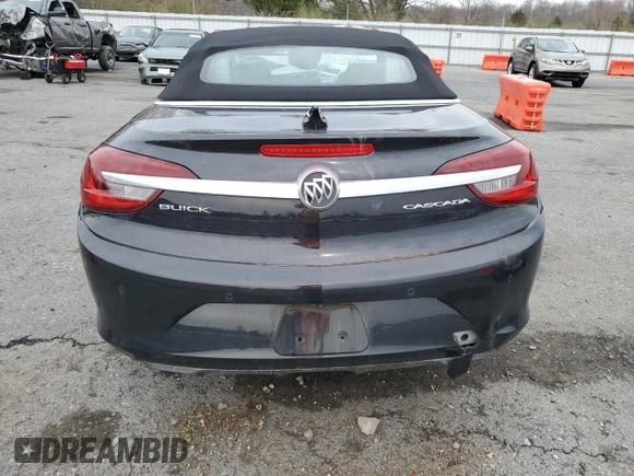 2016 Buick Cascada Premium with VIN W04WT3N55GG130231, listed as a Copart auction lot 51799235 with 34,925 mi miles and Salvage title. Bid and sale history available at DreamBid. Image 6.