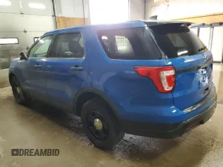 2019 Ford Police Interceptor Utility z VIN 1FM5K8AT5KGB15724, wystawiony jako Copart lot #55945185 z przebiegiem 108 429 mil mil oraz Tytuł czysty. Historia ofert i sprzedaży dostępna na DreamBid. Obrazek 2.