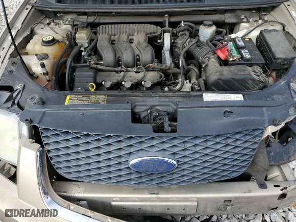 2007 Ford Freestyle Limited with VIN 1FMDK03117GA29875, listed as a Copart auction lot 81833514 with 186,012 mi miles and Salvage Title. Bid and sale history available at carsss.com. Image 12.