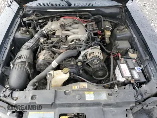2001 Ford Mustang Deluxe with VIN 1FAFP444X1F212256, listed as a Copart auction lot 50162345 with 157,638 mi miles and Salvage Title. Bid and sale history available at carsss.com. Image 13.
