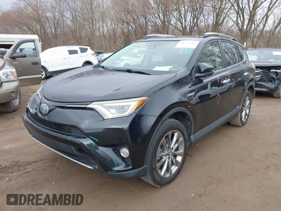 2017 Toyota RAV4 Hybrid Limited with VIN JTMDJREV7HD136797, listed as a IAAI auction lot 41733609 with 131,162 mi miles. Bid and sale history available at carsss.com. Image 18.