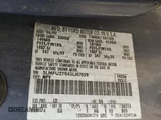 2003 Lincoln Navigator Ultimate with VIN 5LMFU27R43LJ07059, listed as a Copart auction lot 83275454 with 192,769 mi miles and Salvage Title. Bid and sale history available at carsss.com. Image 13.