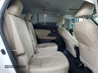 2023 Toyota Highlander L with VIN 5TDKDRAH8PS023507, listed as a Copart auction lot 58684065 with 50,294 mi miles and Salvage title. Bid and sale history available at DreamBid. Image 11.