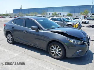 2015 Mazda 3 i Touring with VIN 3MZBM1V74FM160197, listed as a IAAI auction lot 42537771 with 106,411 mi miles and . Bid and sale history available at DreamBid. Image 1.
