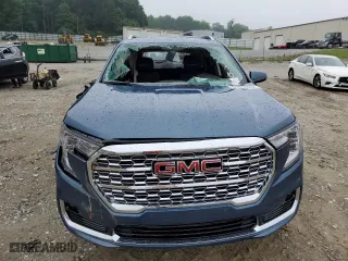 2024 GMC Terrain Denali with VIN 3GKALXEGXRL294070, listed as a Copart auction lot 57816284 with 216 mi miles and Salvage Title. Bid and sale history available at carsss.com. Image 5.