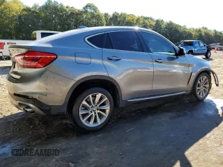 2015 BMW X6 sDrive35i with VIN 5UXKU0C57F0F91930, listed as a Copart auction lot 75622864 with 145,516 mi miles and Salvage Title. Bid and sale history available at carsss.com. Image 3.