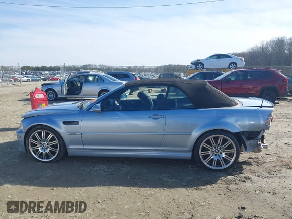2002 BMW 3 Series M3 with VIN WBSBR934X2EX23550, listed as a IAAI auction lot 41321304 with 273,926 mi miles. Bid and sale history available at carsss.com. Image 15.