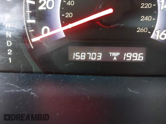 2007 Honda Odyssey EX with VIN 5FNRL384X7B082404, listed as a IAAI auction lot 41303764 with 158,703 mi miles. Bid and sale history available at carsss.com. Image 16.