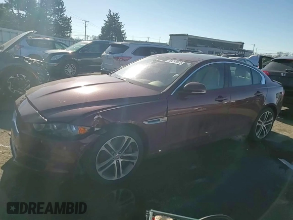 2017 Jaguar XE 35t Premium with VIN SAJAJ4BV6HA972095, listed as a Copart auction lot 43234925 with 57,599 mi miles and Salvage Title. Bid and sale history available at carsss.com. Image 11.