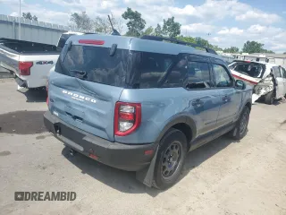 2024 Ford Bronco Sport Big Bend with VIN 3FMCR9B6XRRE20639, listed as a Copart auction lot 65265145 with 1,323 mi miles and Clean title. Bid and sale history available at DreamBid. Image 3.
