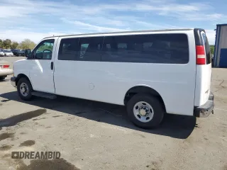 2015 Chevrolet Express Passenger LT with VIN 1GAZG1FG7F1115655, listed as a Copart auction lot 52825575 with 168,167 mi miles and Clean title. Bid and sale history available at DreamBid. Image 2.