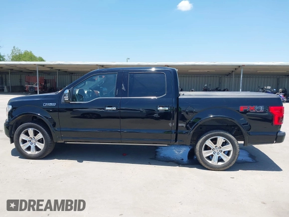 2018 Ford F-150 XL with VIN 1FTEW1E56JFC07621, listed as a IAAI auction lot 42341534 with 93,932 mi miles and . Bid and sale history available at DreamBid. Image 13.