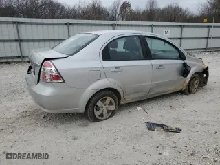 2009 Chevrolet Aveo LS with VIN KL1TD56E59B299155, listed as a Copart auction lot 86313504 with 167,024 mi miles and Salvage Title. Bid and sale history available at carsss.com. Image 3.