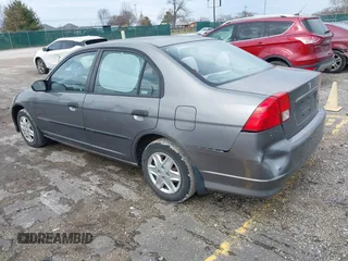2005 Honda Civic VP with VIN 1HGES16305L010655, listed as a IAAI auction lot 41672395 with 181,899 mi miles and . Bid and sale history available at carsss.com. Image 3.