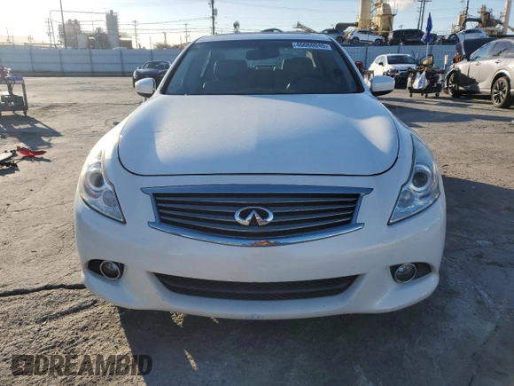 2013 Infiniti G37 x with VIN JN1CV6AR2DM766439, listed as a Copart auction lot 46060045 with 136,844 mi miles and Salvage Title. Bid and sale history available at DreamBid. Image 5.