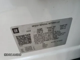 2019 Cadillac XT4 FWD Sport z VIN 1GYFZER48KF112347, wystawiony jako Copart lot #51124995 z przebiegiem 60 811 mil mil oraz Szkoda całkowita • Salvage title. Historia ofert i sprzedaży dostępna na DreamBid. Obrazek 13.