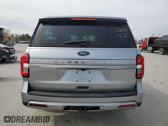 2023 Ford Expedition Max XLT with VIN 1FMJK1J86PEA29651, listed as a Copart auction lot 50088825 with 60,569 mi miles and Clean title. Bid and sale history available at DreamBid. Image 6.