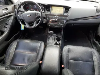 2016 Kia Cadenza Premium with VIN KNALN4D76G5216488, listed as a Copart auction lot 44564075 with 201,053 mi miles and Salvage Title. Bid and sale history available at carsss.com. Image 8.