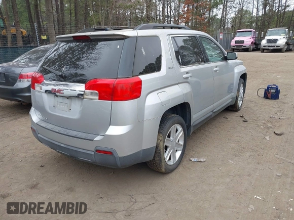 2011 GMC Terrain SLE-2 with VIN 2CTALSEC0B6470604, listed as a IAAI auction lot 41802272 with 100,185 mi miles. Bid and sale history available at carsss.com. Image 4.