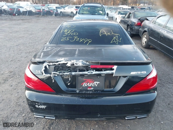 2013 Mercedes-Benz SL-Class SL 63 AMG with VIN WDDJK7EA8DF004394, listed as a IAAI auction lot 41766515 with 999,999 mi miles. Bid and sale history available at carsss.com. Image 15.