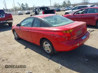 2002 Saturn SC with VIN 1G8ZY12792Z127824, listed as a IAAI auction lot 41760132 with 80,908 mi miles. Bid and sale history available at carsss.com. Image 3.
