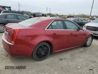 2012 Cadillac CTS Luxury with VIN 1G6DH5E58C0131602, listed as a Copart auction lot 52281185 with 106,409 mi miles and Clean Title. Bid and sale history available at DreamBid. Image 3.