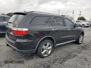2012 Dodge Durango Citadel with VIN 1C4SDHET7CC240213, listed as a Copart auction lot 81023064 with 92,252 mi miles and Salvage title. Bid and sale history available at DreamBid. Image 3.