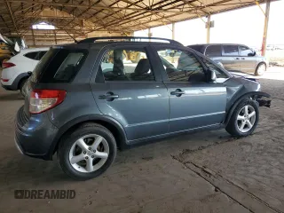 2008 Suzuki SX4 with VIN JS2YB413X85108496, listed as a Copart auction lot 76107604 with 104,241 mi miles and Salvage Title. Bid and sale history available at carsss.com. Image 3.