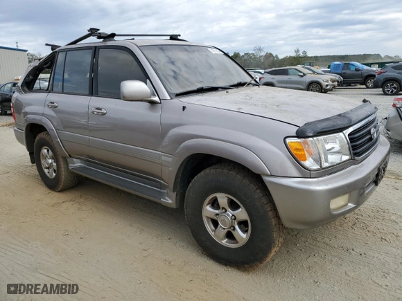 2001 Toyota Land Cruiser with VIN JTEHT05JX12006322, listed as a Copart auction lot 74210664 with 0 mi miles and Salvage Title. Bid and sale history available at carsss.com. Image 4.