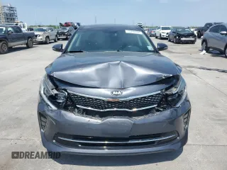 2018 Kia Optima S with VIN 5XXGT4L35JG205526, listed as a Copart auction lot 53288405 with 59,813 mi miles and Salvage Title. Bid and sale history available at carsss.com. Image 5.
