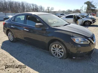 2019 Nissan Sentra SV with VIN 3N1AB7AP6KY297113, listed as a Copart auction lot 47485735 with 134,271 mi miles and Clean Title. Bid and sale history available at DreamBid. Image 4.
