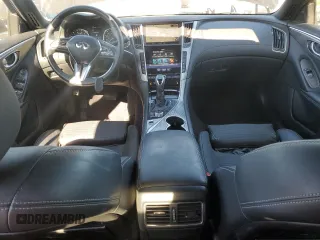 2020 Infiniti Q50 Pure with VIN JN1EV7AP5LM204983, listed as a Copart auction lot 80509274 with 13,029 mi miles and Salvage title. Bid and sale history available at DreamBid. Image 8.