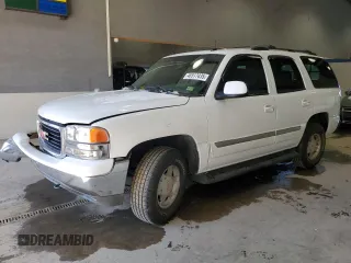 2003 GMC Yukon SLT with VIN 1GKEK13Z93J137702, listed as a Copart auction lot 46517435 with 217,874 mi miles and Salvage Title. Bid and sale history available at carsss.com. Image 1.