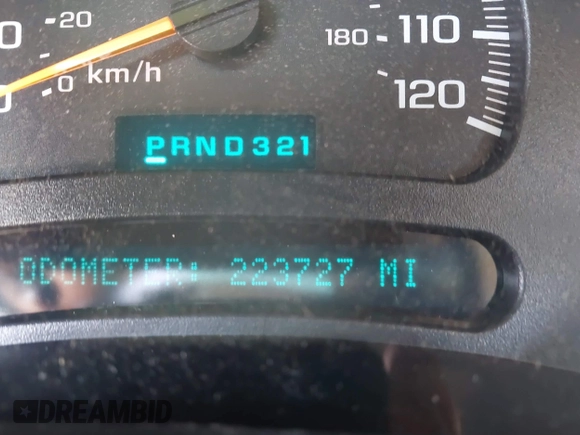 2003 Chevrolet Avalanche with VIN 3GNEC13T03G327322, listed as a IAAI auction lot 42309223 with 223,727 mi miles and . Bid and sale history available at DreamBid. Image 15.