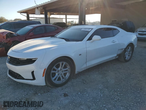 2019 Chevrolet Camaro 1LS with VIN 1G1FB1RX2K0113468, listed as a Copart auction lot 83984134 with 89,616 mi miles and Salvage Title. Bid and sale history available at carsss.com. Image 1.