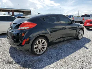 2013 Hyundai Veloster w/Gray Int with VIN KMHTC6AD0DU146529, listed as a Copart auction lot 62612425 with 128,554 mi miles and Clean title. Bid and sale history available at DreamBid. Image 3.
