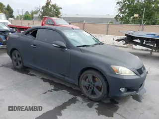 2011 Lexus IS 350 C z VIN JTHFE2C28B2505195, wystawiony jako IAAI lot #42598472 z przebiegiem 167 989 mil mil oraz . Historia ofert i sprzedaży dostępna na DreamBid. Obrazek 1.