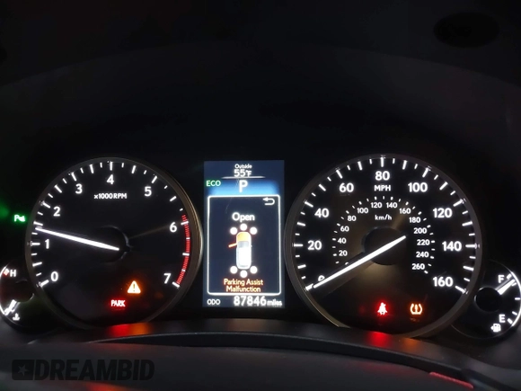 2016 Lexus NX 200t with VIN JTJBARBZ6G2066022, listed as a IAAI auction lot 41194805 with 87,846 mi miles and . Bid and sale history available at DreamBid. Image 7.