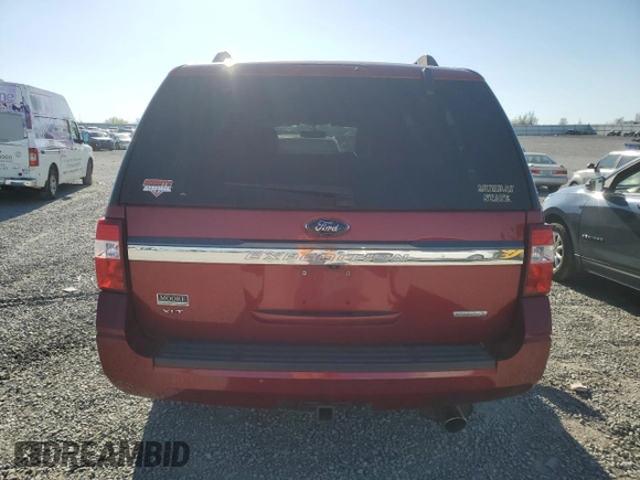 2016 Ford Expedition XLT with VIN 1FMJU1JT4GEF55744, listed as a Copart auction lot 53349055 with 112,021 mi miles and Salvage title. Bid and sale history available at DreamBid. Image 6.