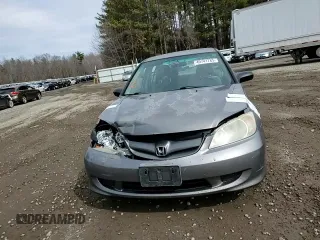 2004 Honda Civic LX with VIN 2HGES16594H615805, listed as a Copart auction lot 49741785 with 194,216 mi miles and Salvage Title. Bid and sale history available at carsss.com. Image 10.