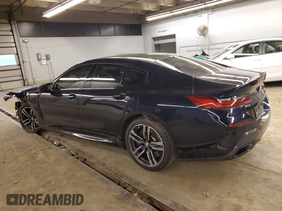 2023 BMW 8 Series M850i z VIN WBAGV8C02PCK62070, wystawiony jako Copart lot #77808573 z przebiegiem 8 276 mil mil oraz Szkoda całkowita • Salvage title. Historia ofert i sprzedaży dostępna na DreamBid. Obrazek 2.