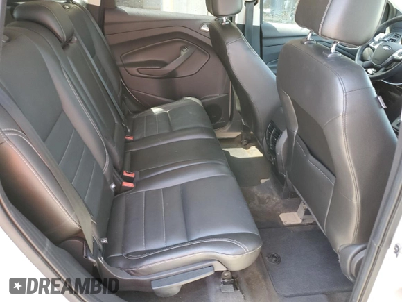 2014 Ford Escape Titanium with VIN 1FMCU9J95EUD18808, listed as a Copart auction lot 52397845 with 136,441 mi miles and Salvage Title. Bid and sale history available at carsss.com. Image 11.