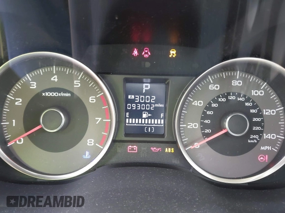 2017 Subaru Forester Premium with VIN JF2SJGEC9HH466834, listed as a IAAI auction lot 41847374 with 93,002 mi miles. Bid and sale history available at carsss.com. Image 7.