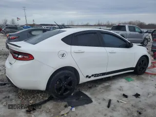 2015 Dodge Dart SXT with VIN 1C3CDFBB6FD159226, listed as a Copart auction lot 46975485 with 121,435 mi miles and Clean Title. Bid and sale history available at carsss.com. Image 3.