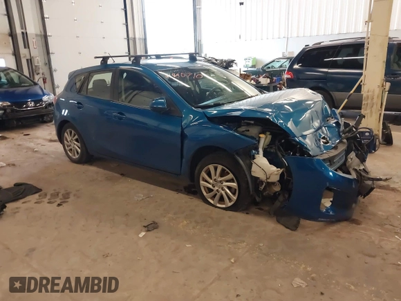 2012 Mazda 3 i Touring with VIN JM1BL1L81C1661610, listed as a IAAI auction lot 41840710 with 60,567 mi miles and . Bid and sale history available at DreamBid. Image 1.