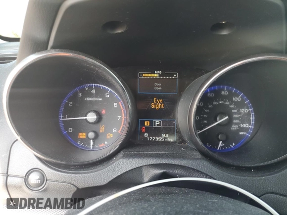 2016 Subaru Legacy Premium with VIN 4S3BNAF69G3007615, listed as a Copart auction lot 59591625 with 177,355 mi miles and Clean title. Bid and sale history available at DreamBid. Image 9.