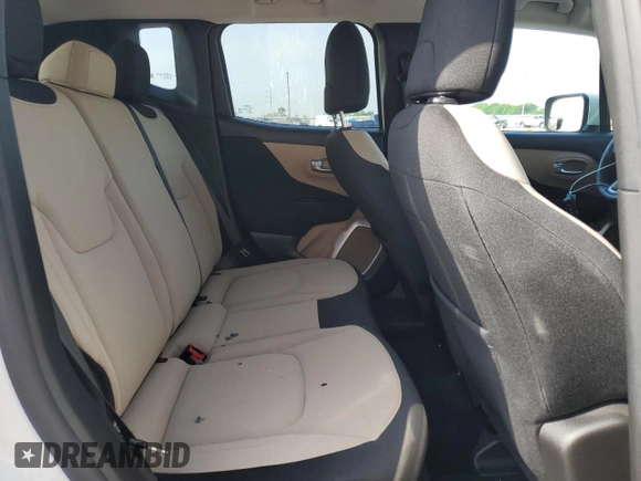 2017 Jeep Renegade Latitude z VIN ZACCJBBB7HPG28986, wystawiony jako Copart lot #55303055 z przebiegiem 40 839 mil mil oraz Szkoda całkowita • Salvage title. Historia ofert i sprzedaży dostępna na DreamBid. Obrazek 10.