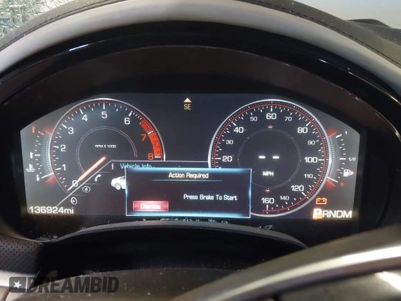 2013 Cadillac XTS Platinum with VIN 2G61V5S31D9190738, listed as a IAAI auction lot 41657461 with 136,924 mi miles and . Bid and sale history available at carsss.com. Image 7.