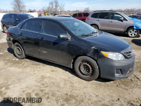 2013 Toyota Corolla L with VIN JTDBU4EE8DJ117401, listed as a Copart auction lot 46326335 with 132,237 mi miles and Clean Title. Bid and sale history available at carsss.com. Image 4.
