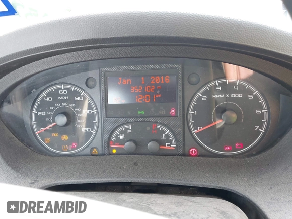 2017 Ram ProMaster Cargo with VIN 3C6TRVDG0HE522046, listed as a IAAI auction lot 41903792 with 352,102 mi miles and . Bid and sale history available at carsss.com. Image 7.